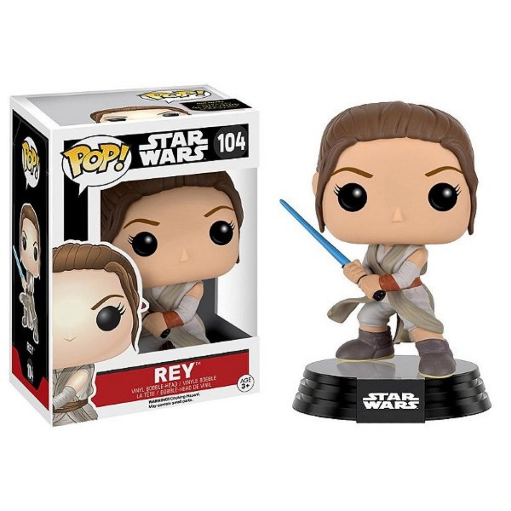 Funko Pop Rey 104 w/ Blue Lightsaber